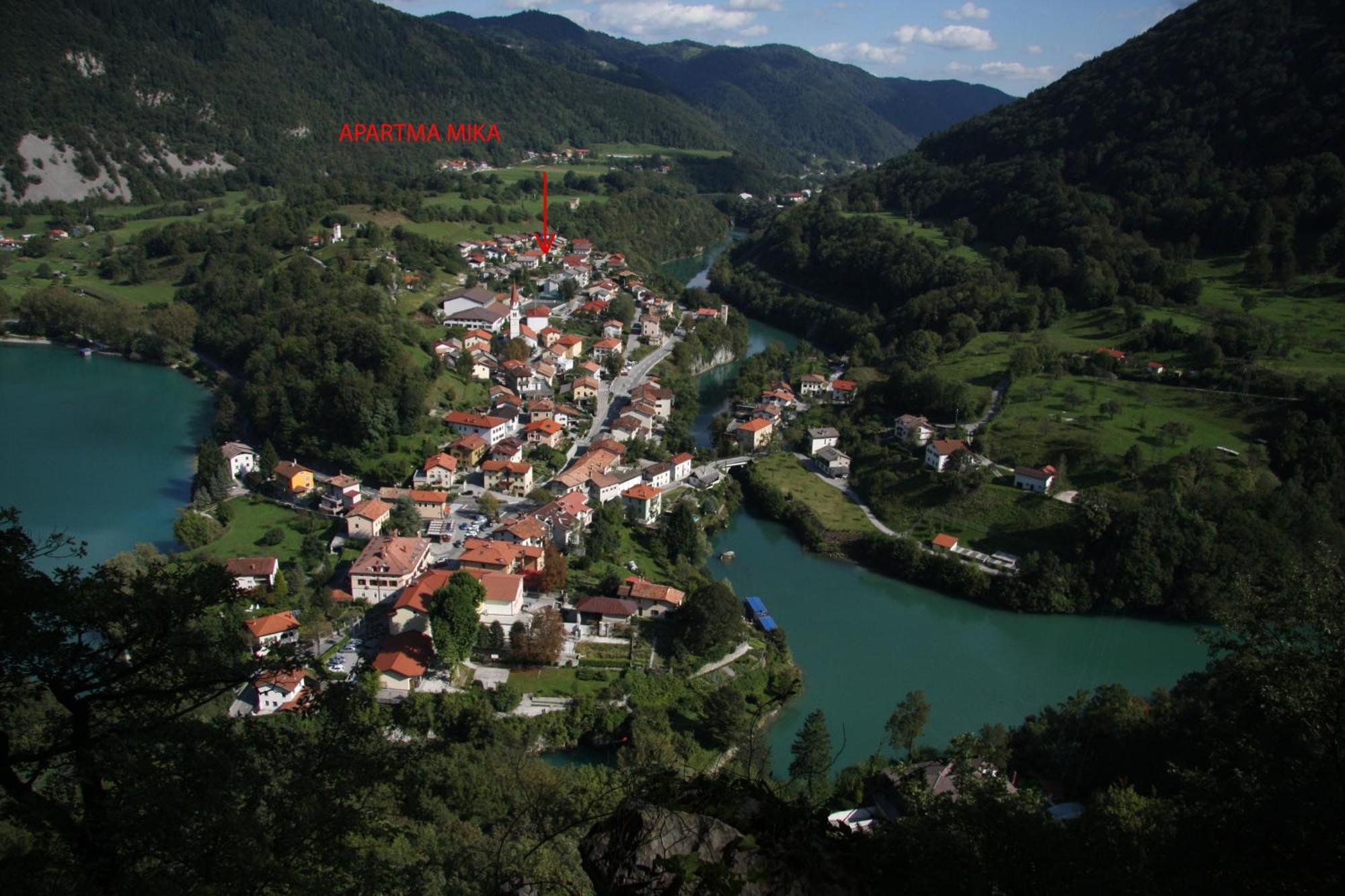 Apartma Mika Most na Soči Exterior foto
